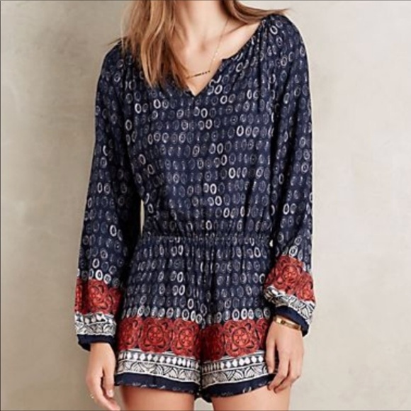 Anthropologie Pants - Anthropologie Lilka Nandini Boho Romper